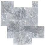 Ice Blue Marble Pavers